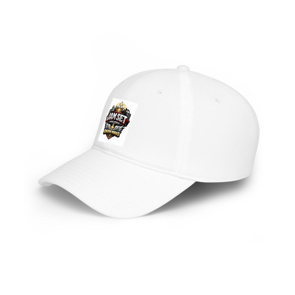 Jam Set Crown Logo Baseball Cap — Music Festival Streetwear Hat