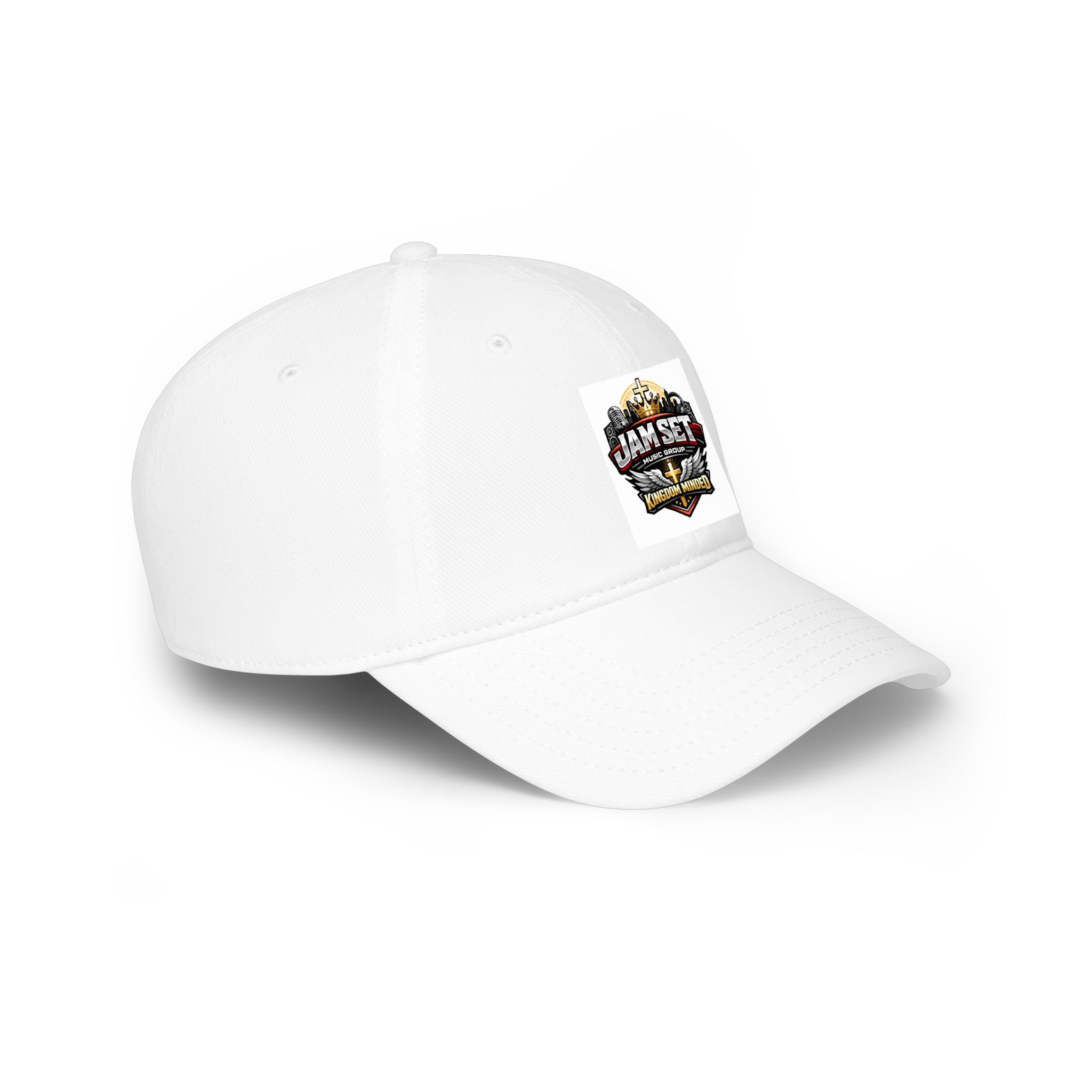 Jam Set Crown Logo Baseball Cap — Music Festival Streetwear Hat
