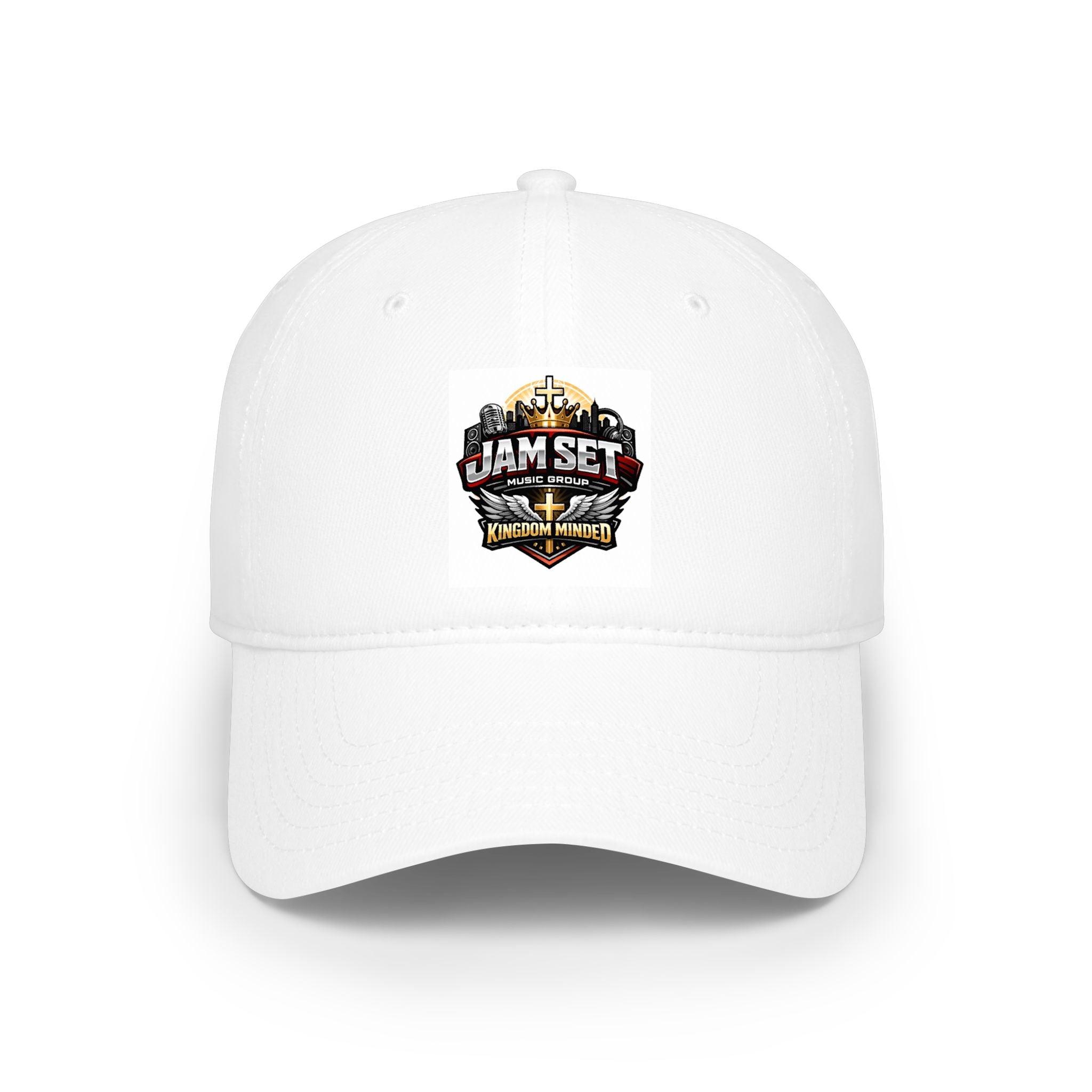 Jam Set Crown Logo Baseball Cap — Music Festival Streetwear Hat